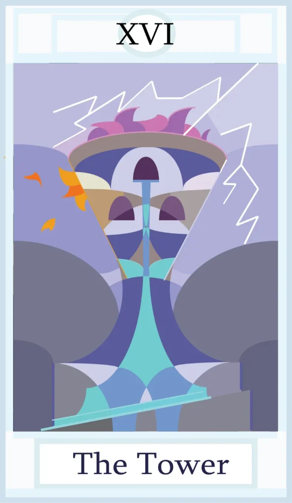 Tarot -16 The Tower