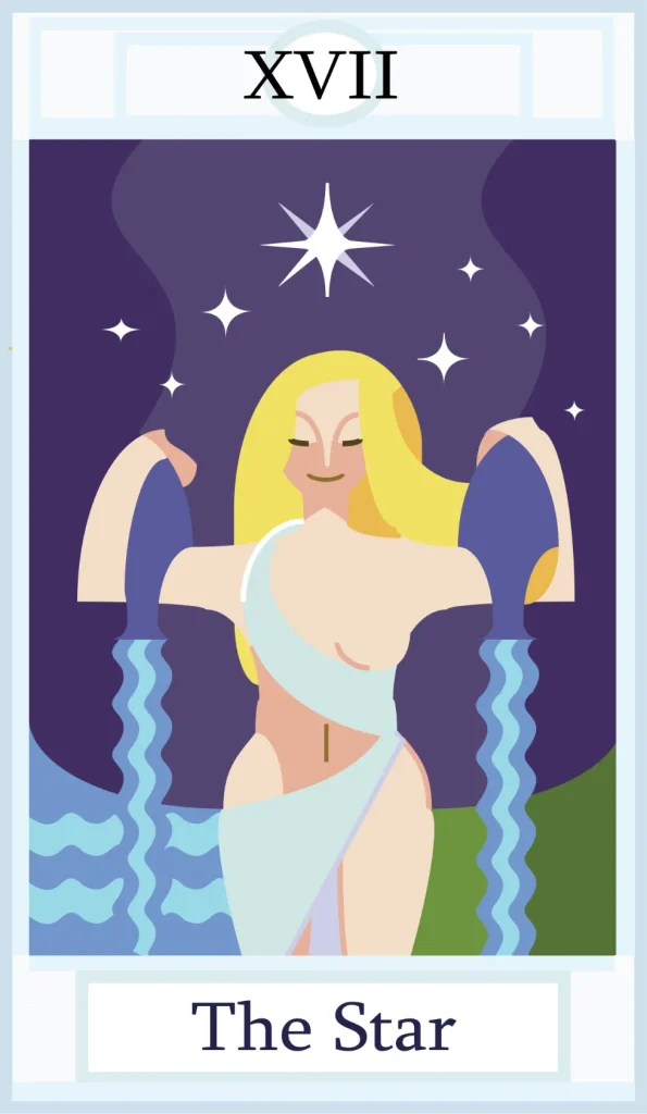 Tarot -17 The Star